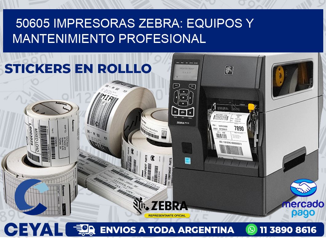 50605 IMPRESORAS ZEBRA: EQUIPOS Y MANTENIMIENTO PROFESIONAL