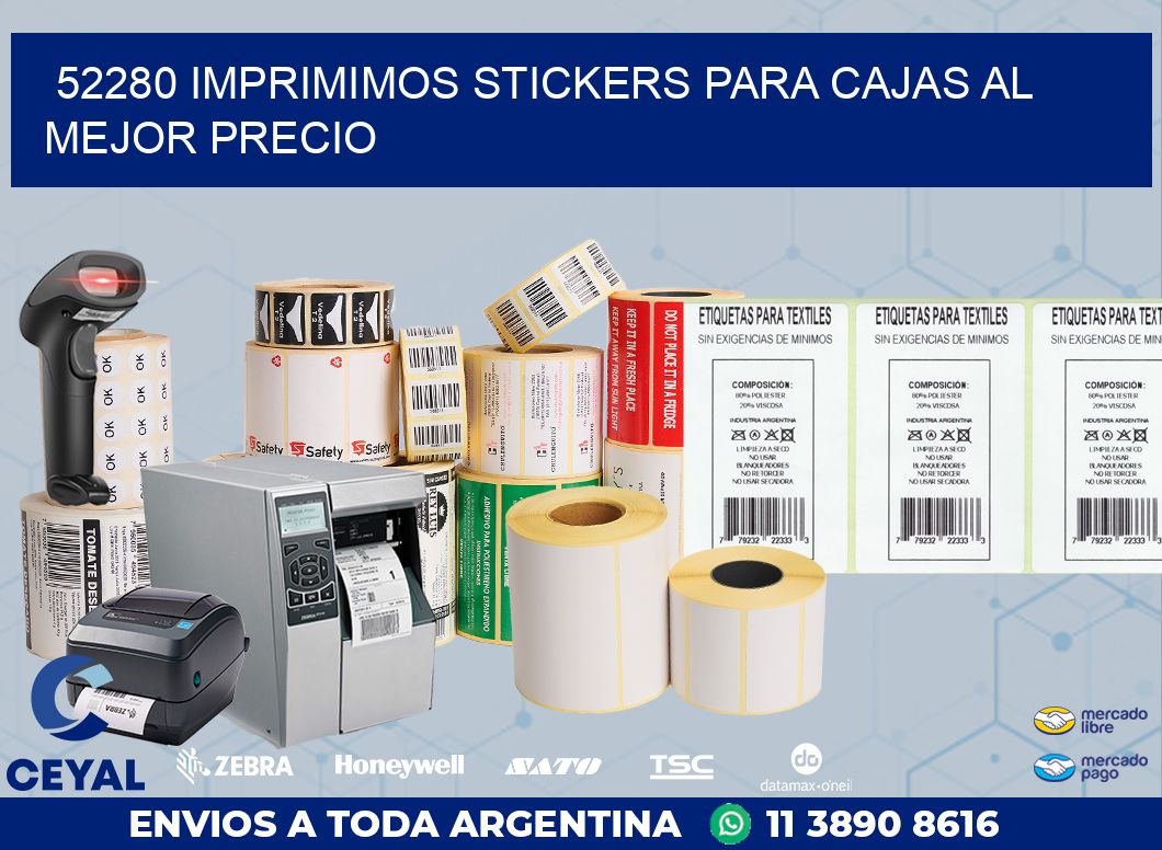 52280 IMPRIMIMOS STICKERS PARA CAJAS AL MEJOR PRECIO