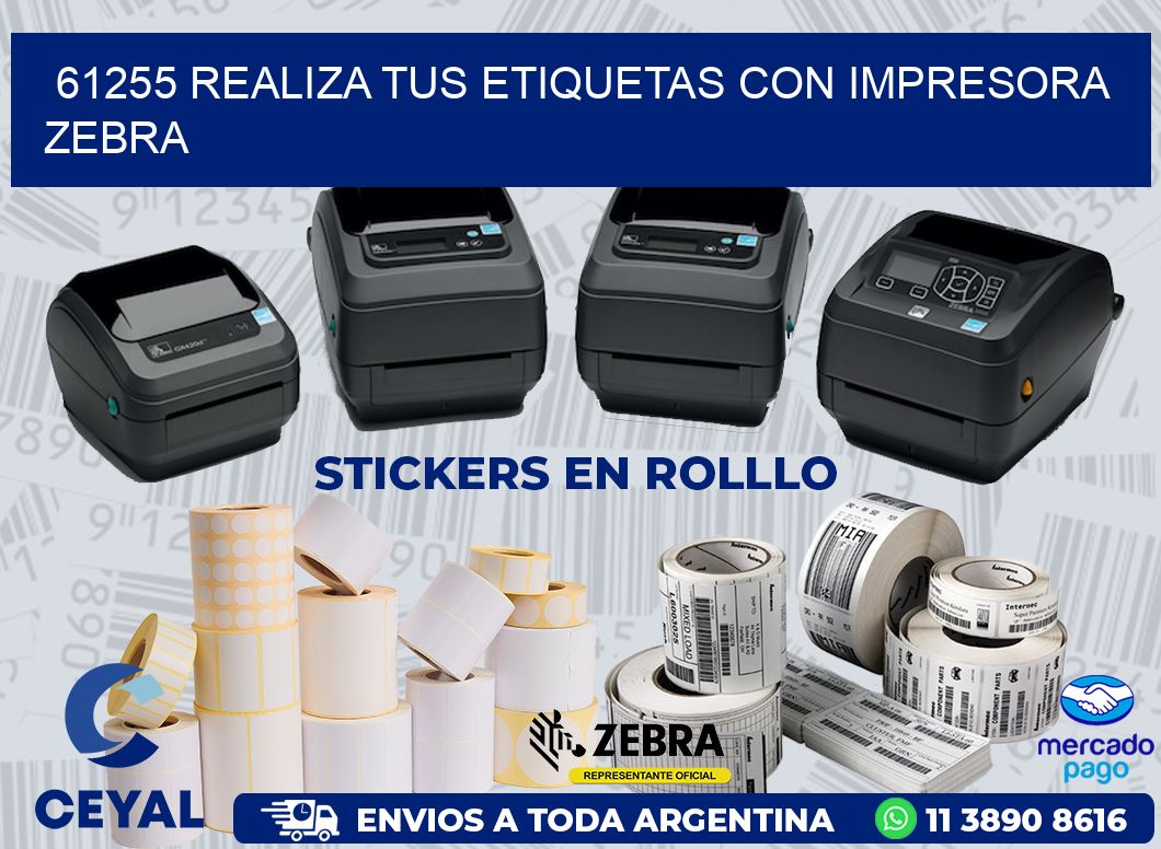61255 REALIZA TUS ETIQUETAS CON IMPRESORA ZEBRA