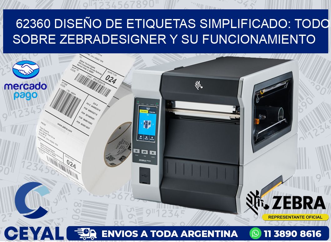 62360 DISEÑO DE ETIQUETAS SIMPLIFICADO: TODO SOBRE ZEBRADESIGNER Y SU FUNCIONAMIENTO
