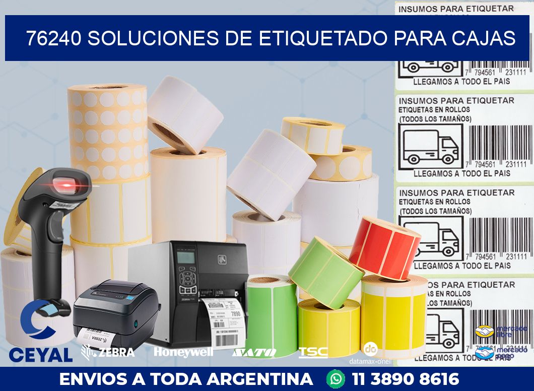 76240 SOLUCIONES DE ETIQUETADO PARA CAJAS