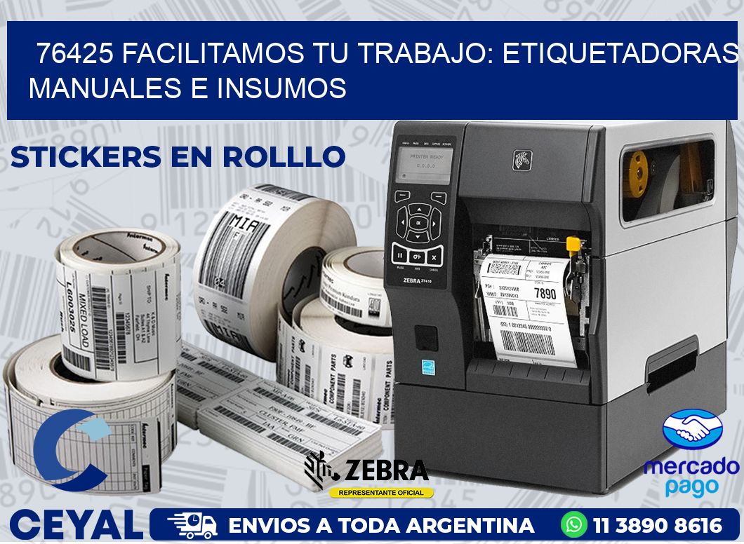 76425 FACILITAMOS TU TRABAJO: ETIQUETADORAS MANUALES E INSUMOS