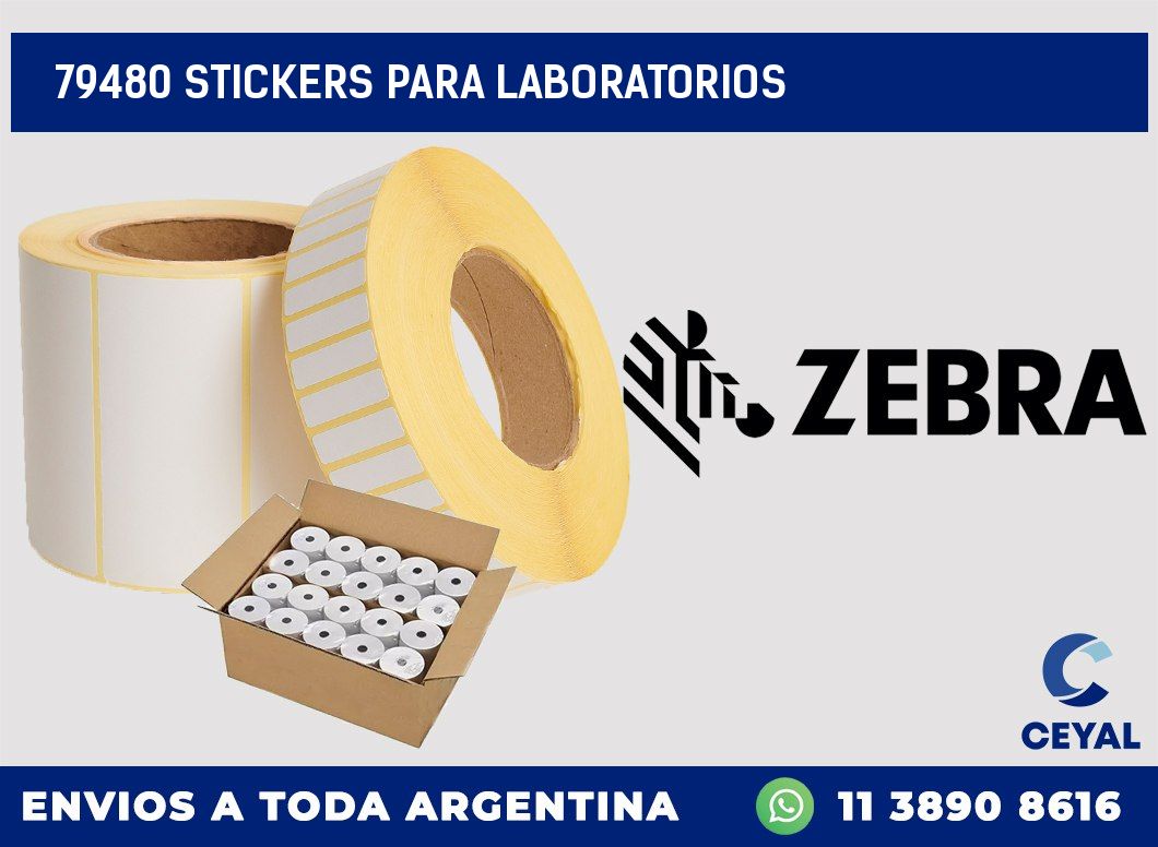 79480 STICKERS PARA LABORATORIOS