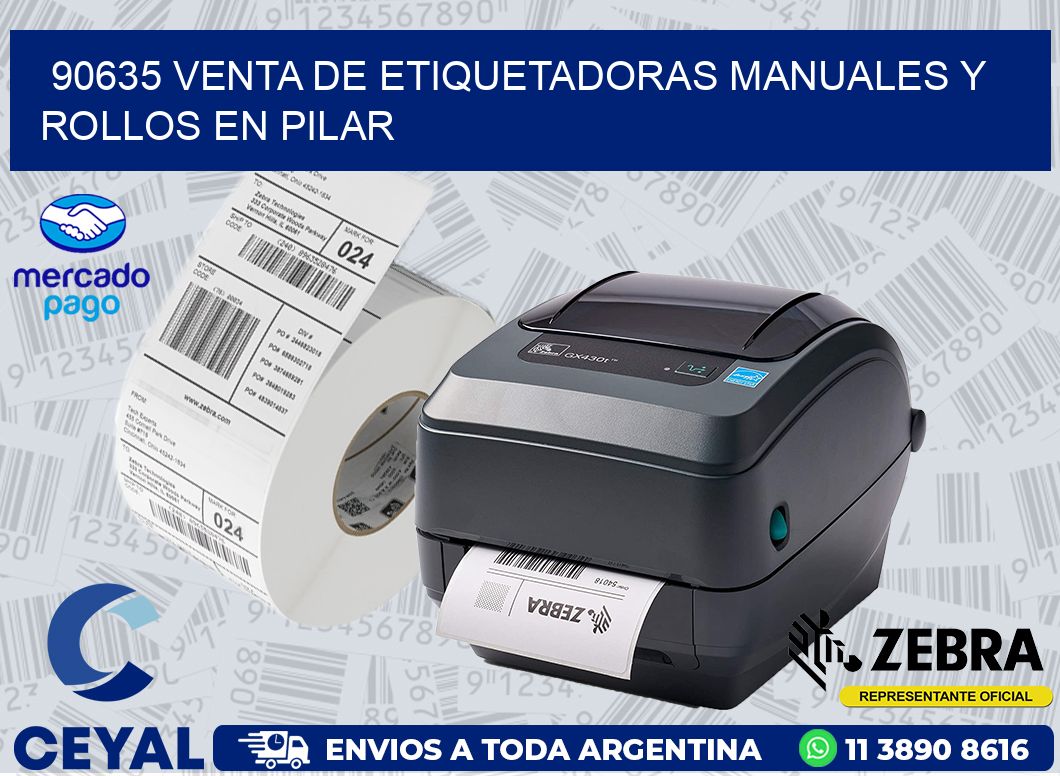 90635 VENTA DE ETIQUETADORAS MANUALES Y ROLLOS EN PILAR