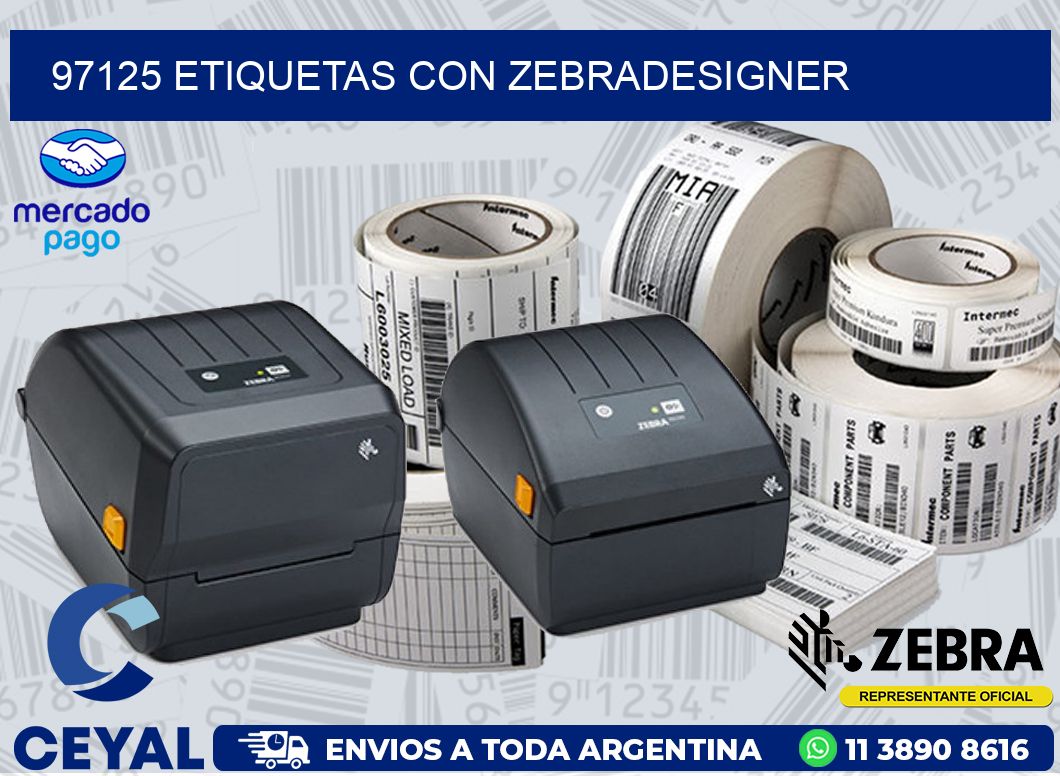 97125 ETIQUETAS CON ZEBRADESIGNER