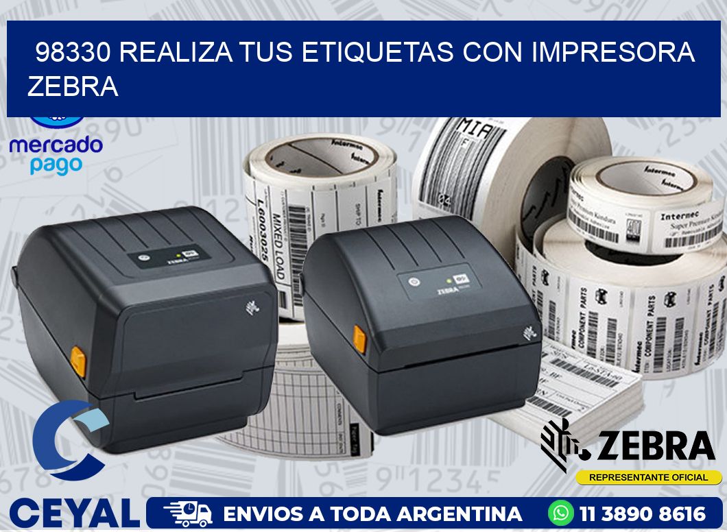 98330 REALIZA TUS ETIQUETAS CON IMPRESORA ZEBRA