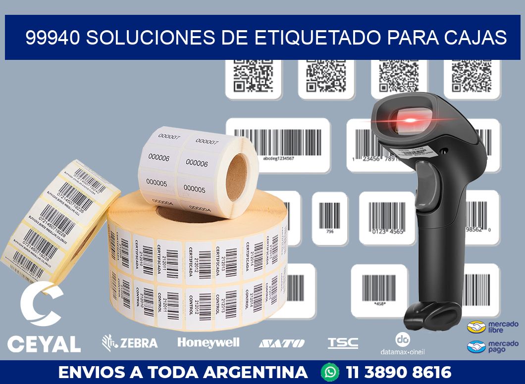 99940 SOLUCIONES DE ETIQUETADO PARA CAJAS