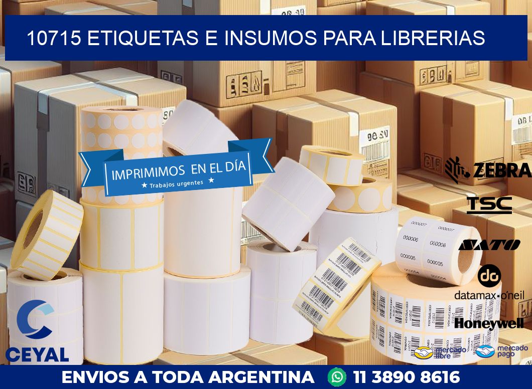 10715 ETIQUETAS E INSUMOS PARA LIBRERIAS