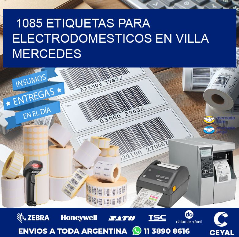 1085 ETIQUETAS PARA ELECTRODOMESTICOS EN VILLA MERCEDES