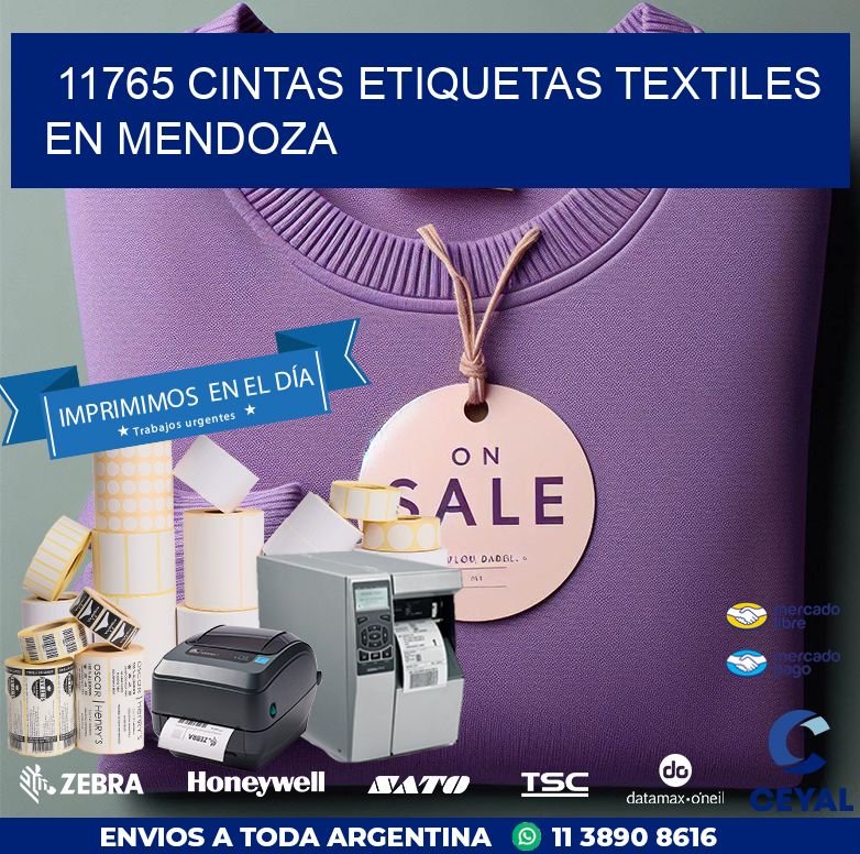 11765 CINTAS ETIQUETAS TEXTILES EN MENDOZA