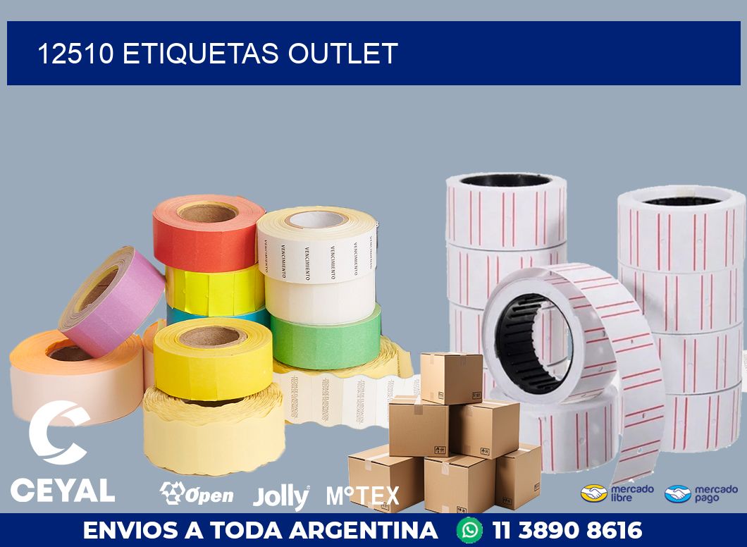 12510 ETIQUETAS OUTLET