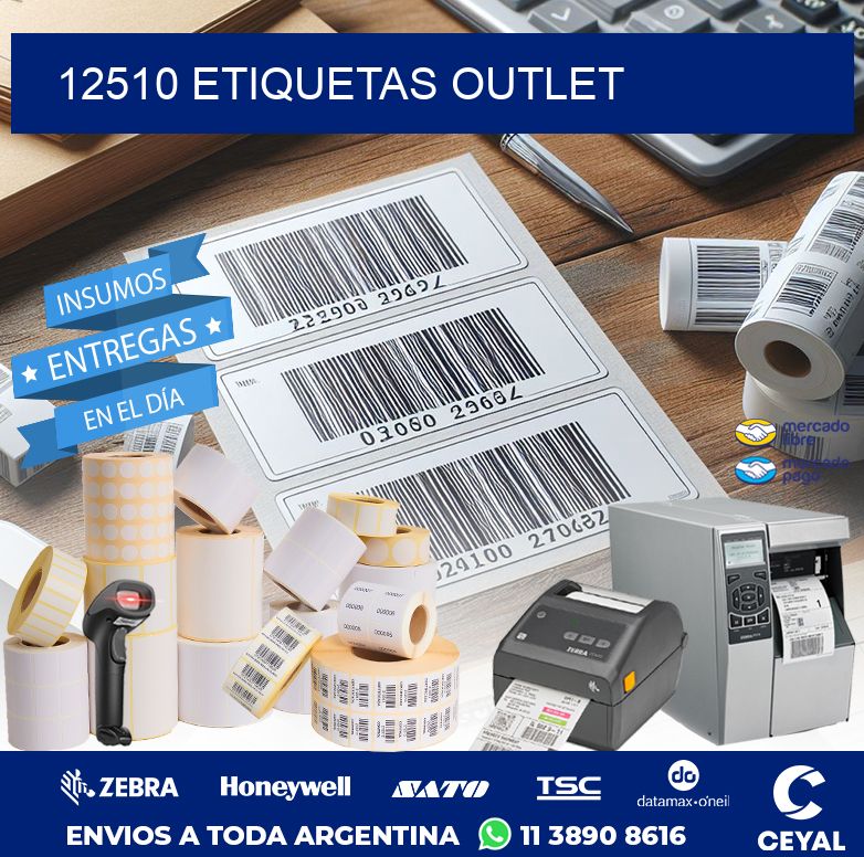 12510 ETIQUETAS OUTLET