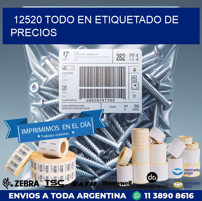 12520 TODO EN ETIQUETADO DE PRECIOS