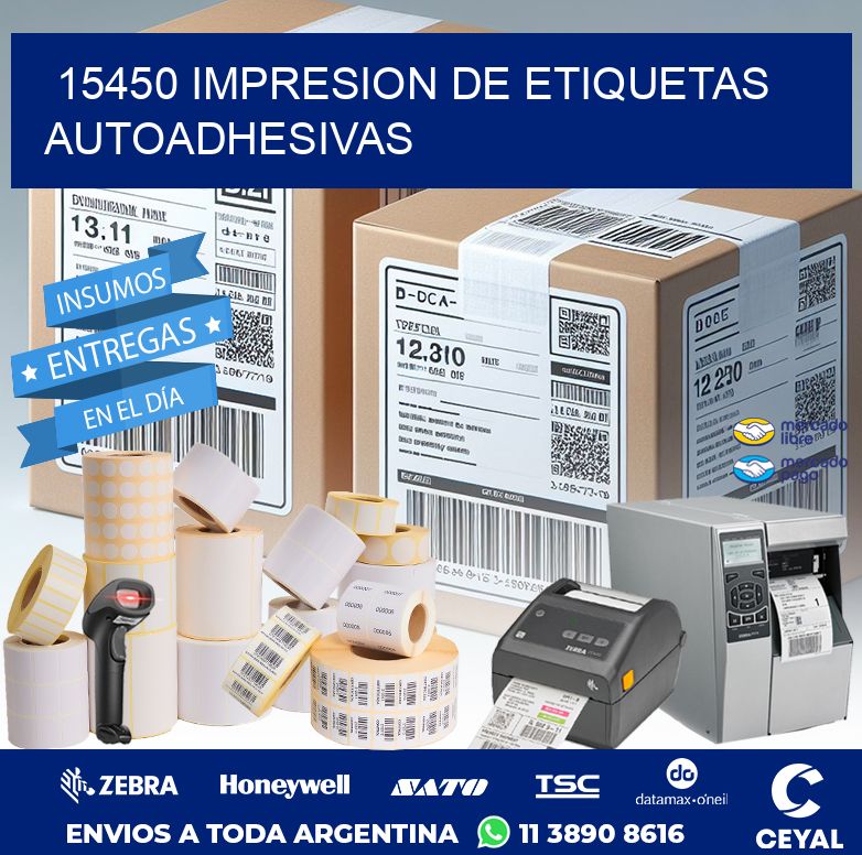 15450 IMPRESION DE ETIQUETAS AUTOADHESIVAS
