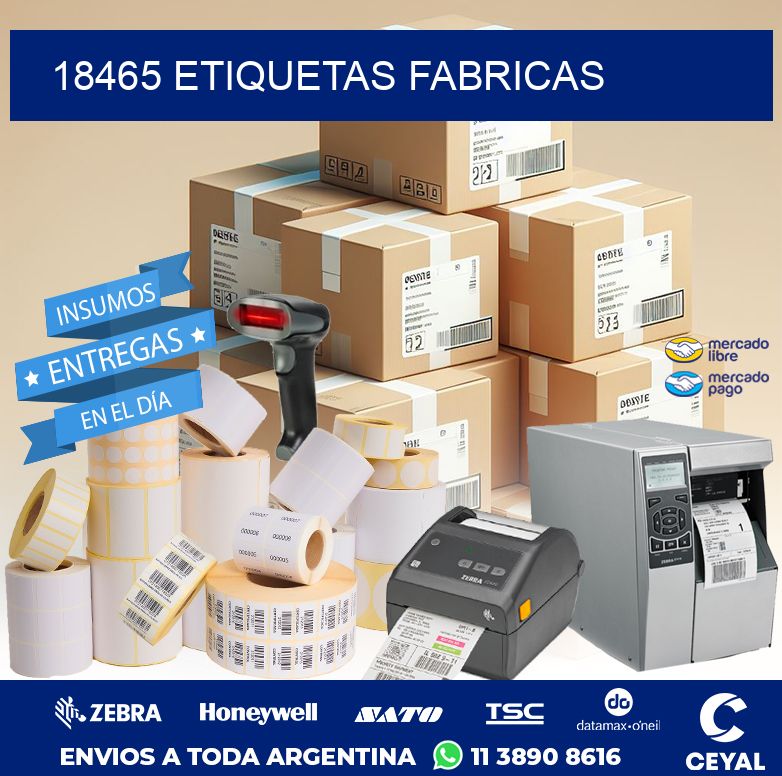 18465 ETIQUETAS FABRICAS