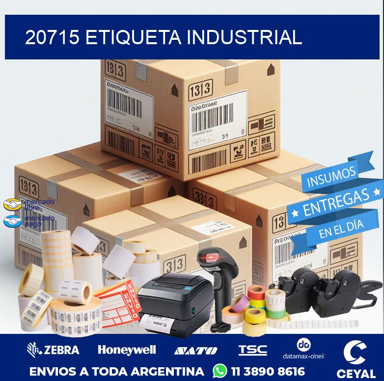 20715 ETIQUETA INDUSTRIAL