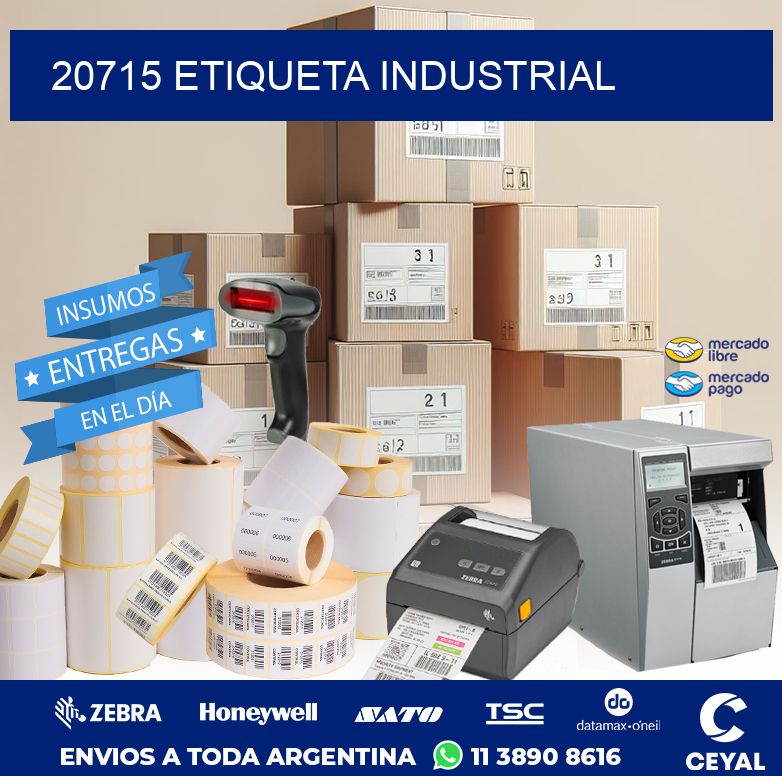 20715 ETIQUETA INDUSTRIAL