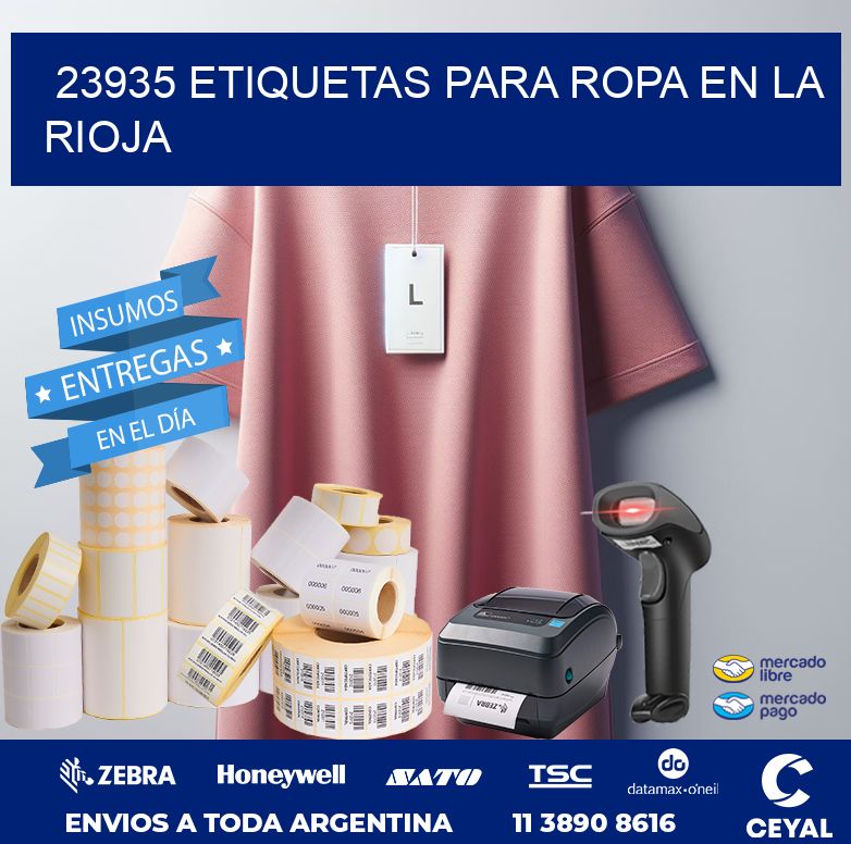 23935 ETIQUETAS PARA ROPA EN LA RIOJA
