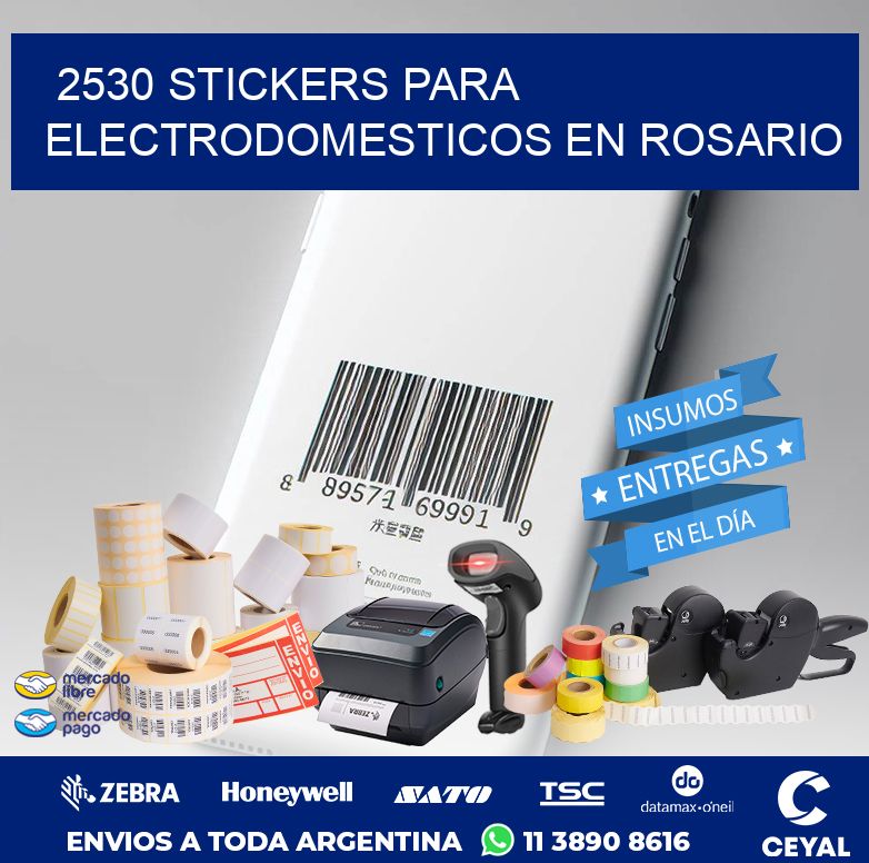 2530 STICKERS PARA ELECTRODOMESTICOS EN ROSARIO