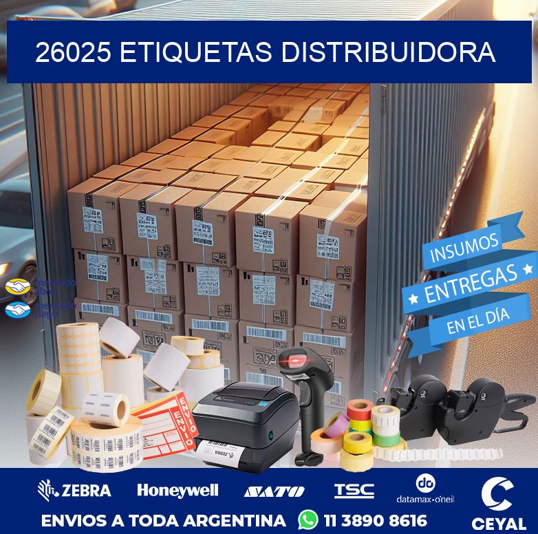 26025 ETIQUETAS DISTRIBUIDORA