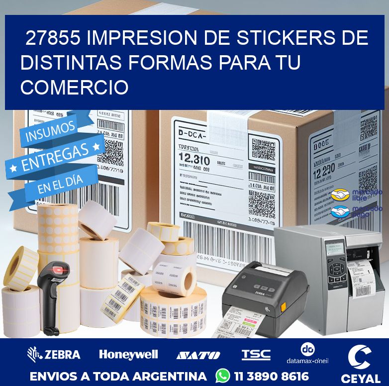 27855 IMPRESION DE STICKERS DE DISTINTAS FORMAS PARA TU COMERCIO