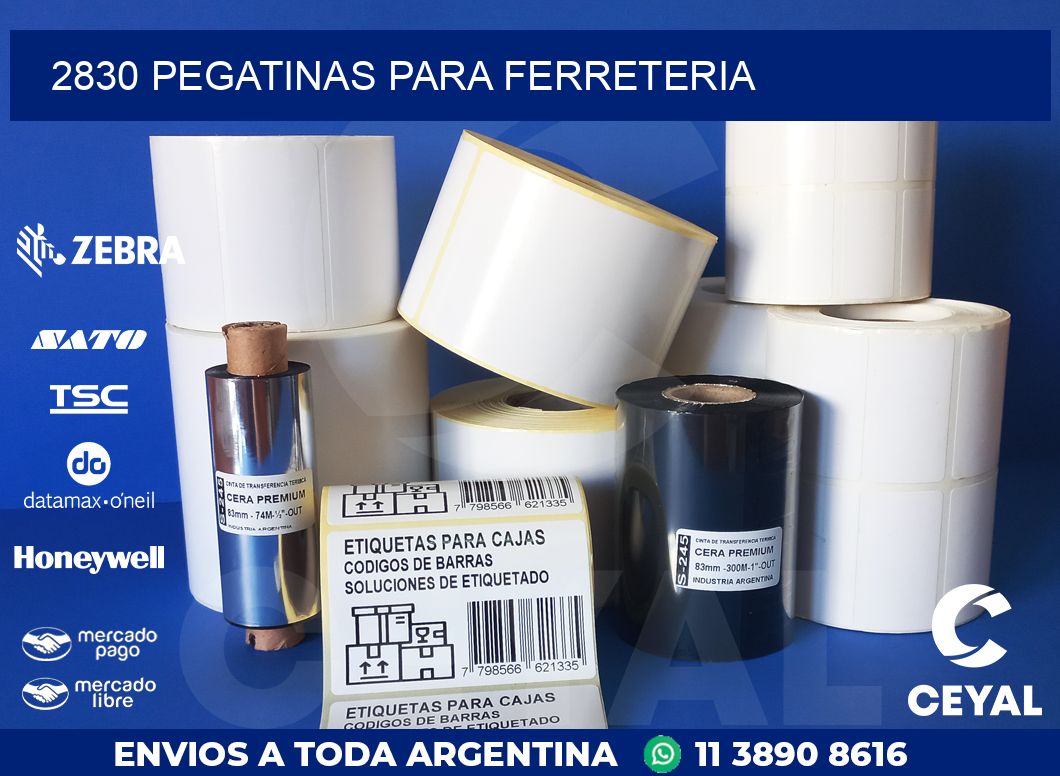 2830 PEGATINAS PARA FERRETERIA