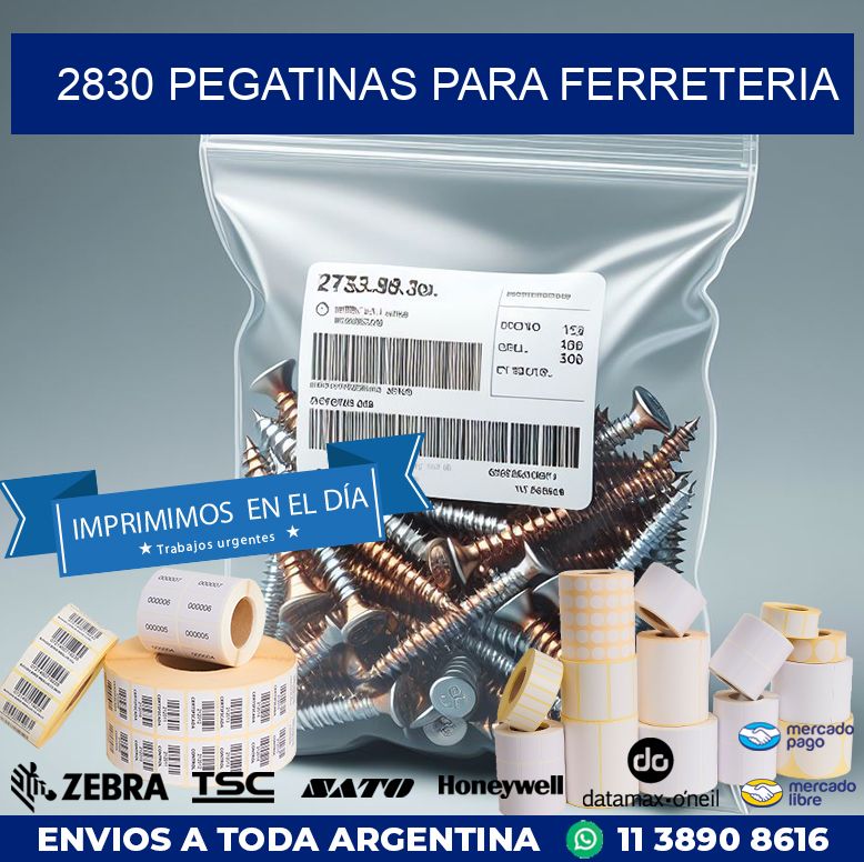 2830 PEGATINAS PARA FERRETERIA