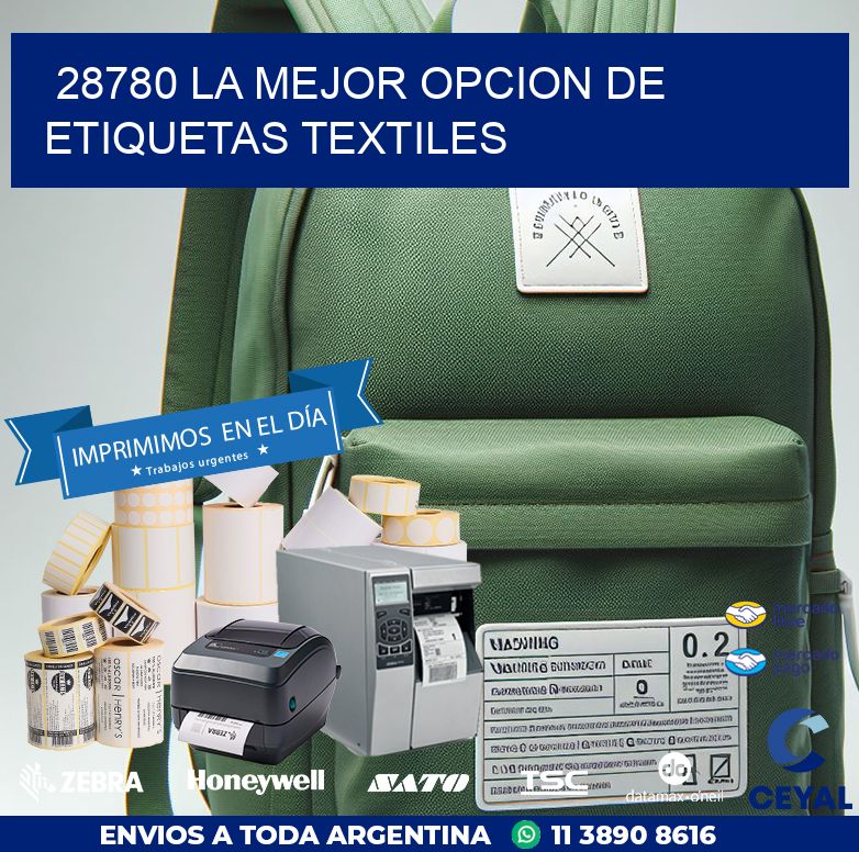 28780 LA MEJOR OPCION DE ETIQUETAS TEXTILES