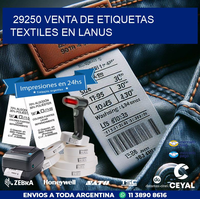 29250 VENTA DE ETIQUETAS TEXTILES EN LANUS
