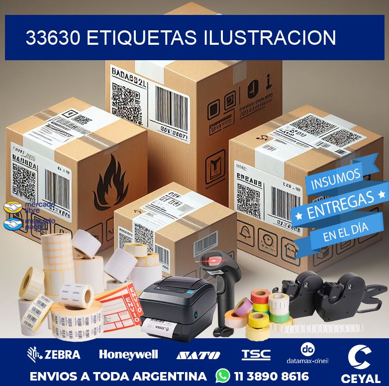 33630 ETIQUETAS ILUSTRACION