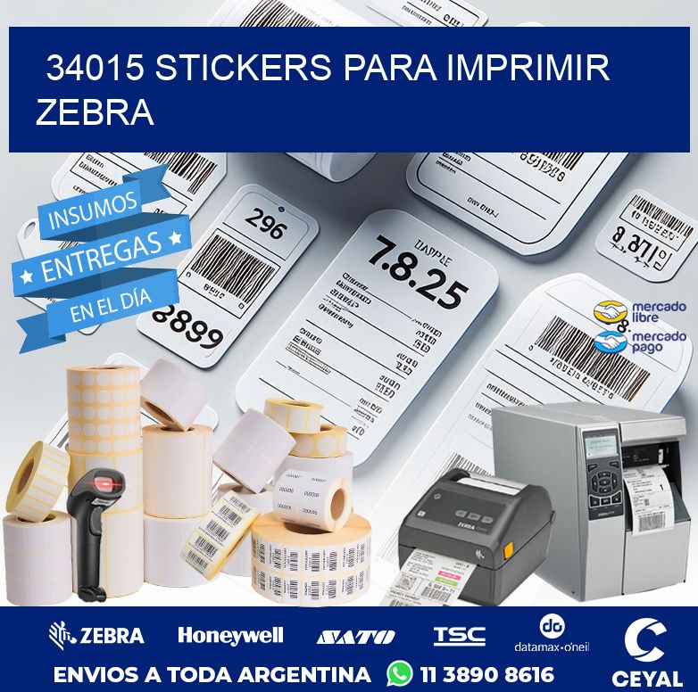 34015 STICKERS PARA IMPRIMIR ZEBRA