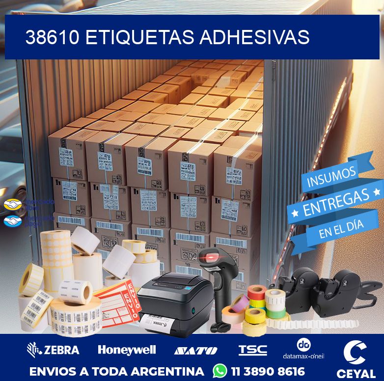 38610 ETIQUETAS ADHESIVAS