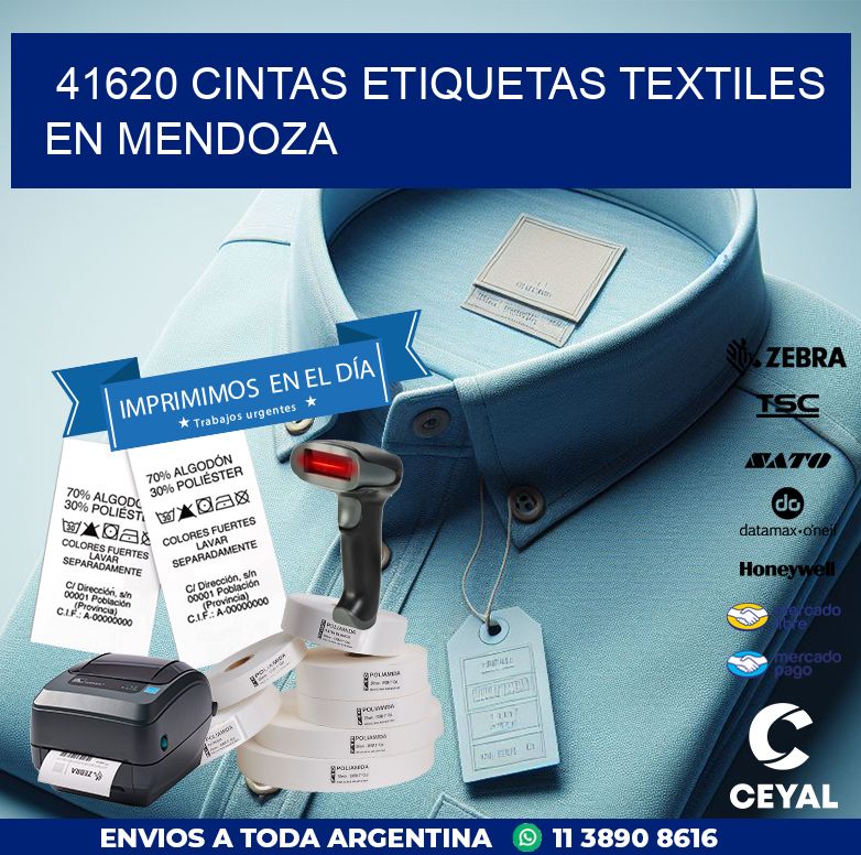 41620 CINTAS ETIQUETAS TEXTILES EN MENDOZA
