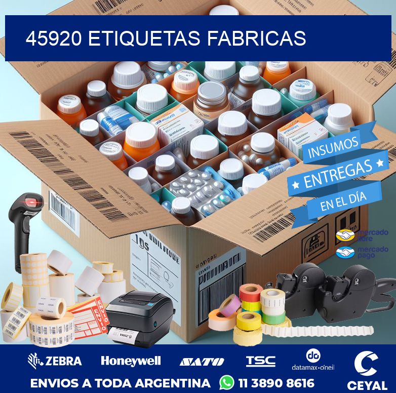 45920 ETIQUETAS FABRICAS