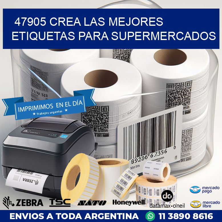 47905 CREA LAS MEJORES ETIQUETAS PARA SUPERMERCADOS