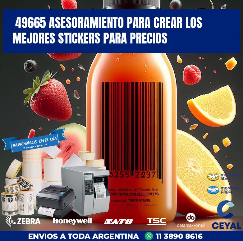 49665 ASESORAMIENTO PARA CREAR LOS MEJORES STICKERS PARA PRECIOS