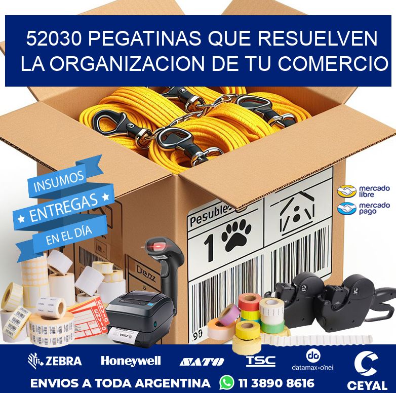 52030 PEGATINAS QUE RESUELVEN LA ORGANIZACION DE TU COMERCIO