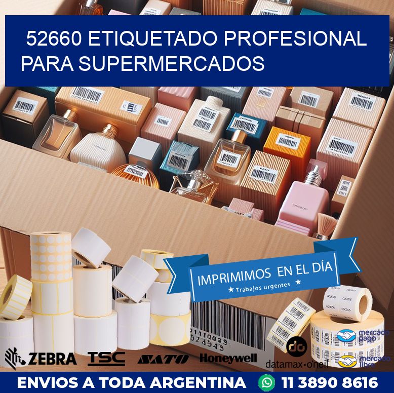52660 ETIQUETADO PROFESIONAL PARA SUPERMERCADOS