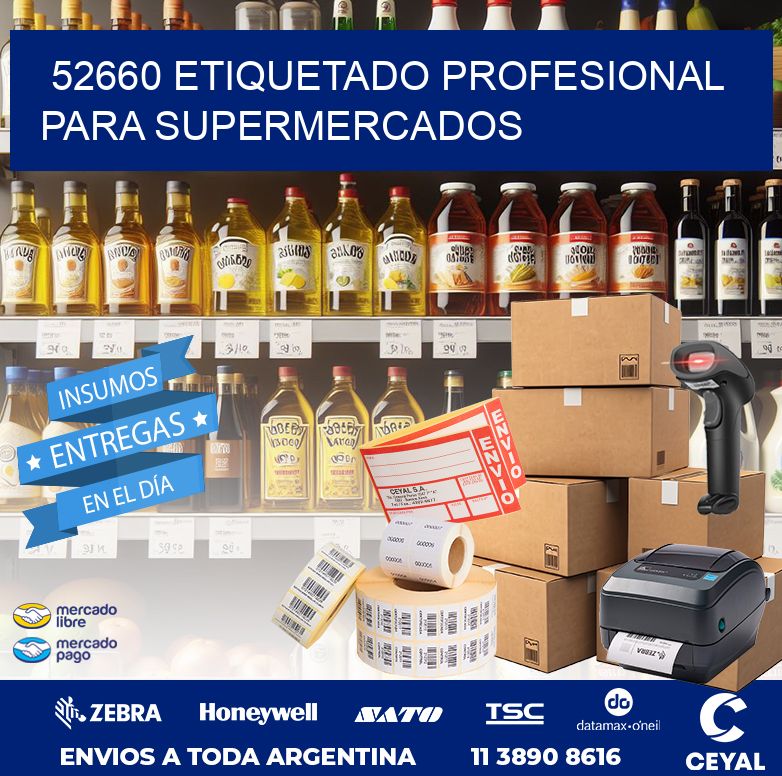 52660 ETIQUETADO PROFESIONAL PARA SUPERMERCADOS