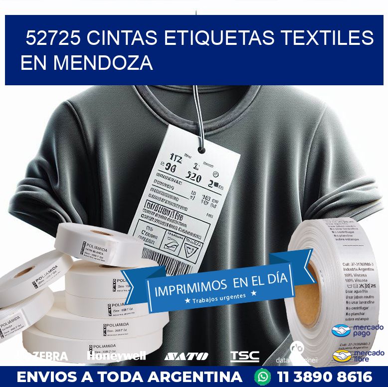 52725 CINTAS ETIQUETAS TEXTILES EN MENDOZA
