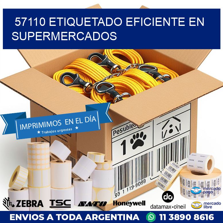 57110 ETIQUETADO EFICIENTE EN SUPERMERCADOS