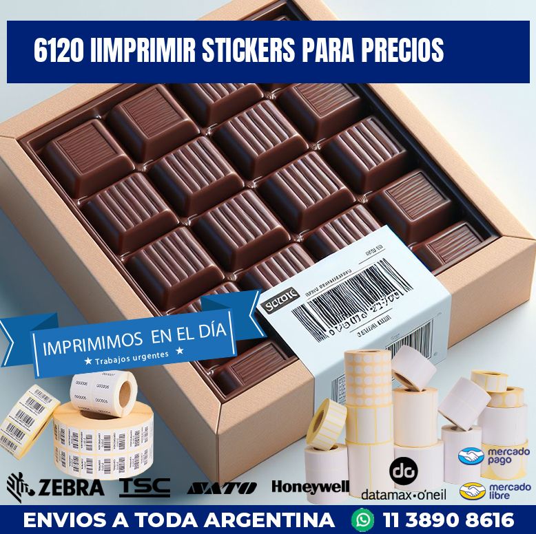 6120 IIMPRIMIR STICKERS PARA PRECIOS