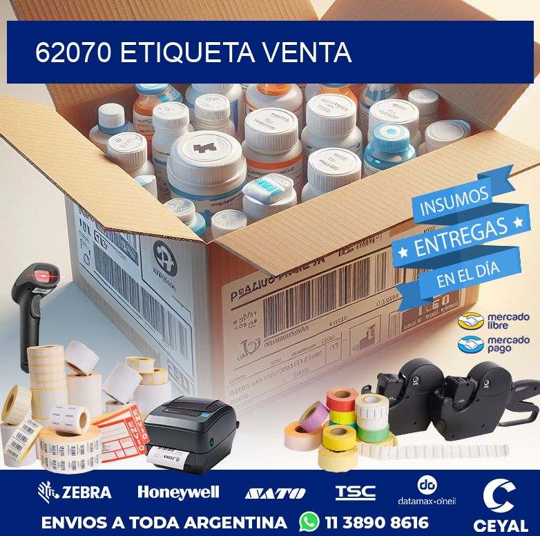 62070 ETIQUETA VENTA