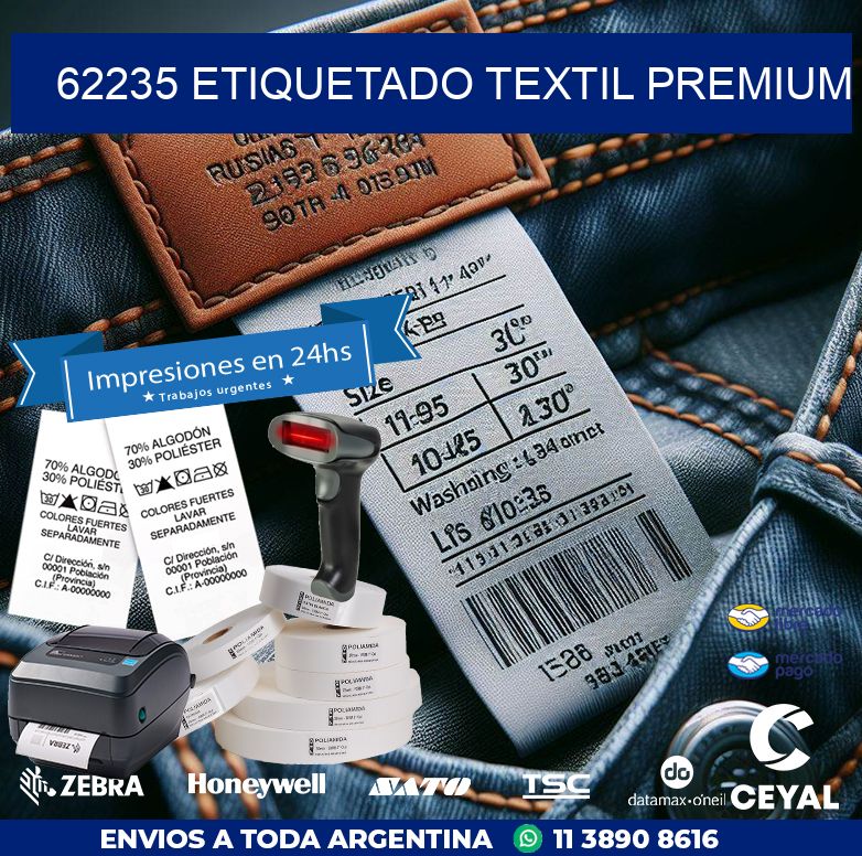 62235 ETIQUETADO TEXTIL PREMIUM