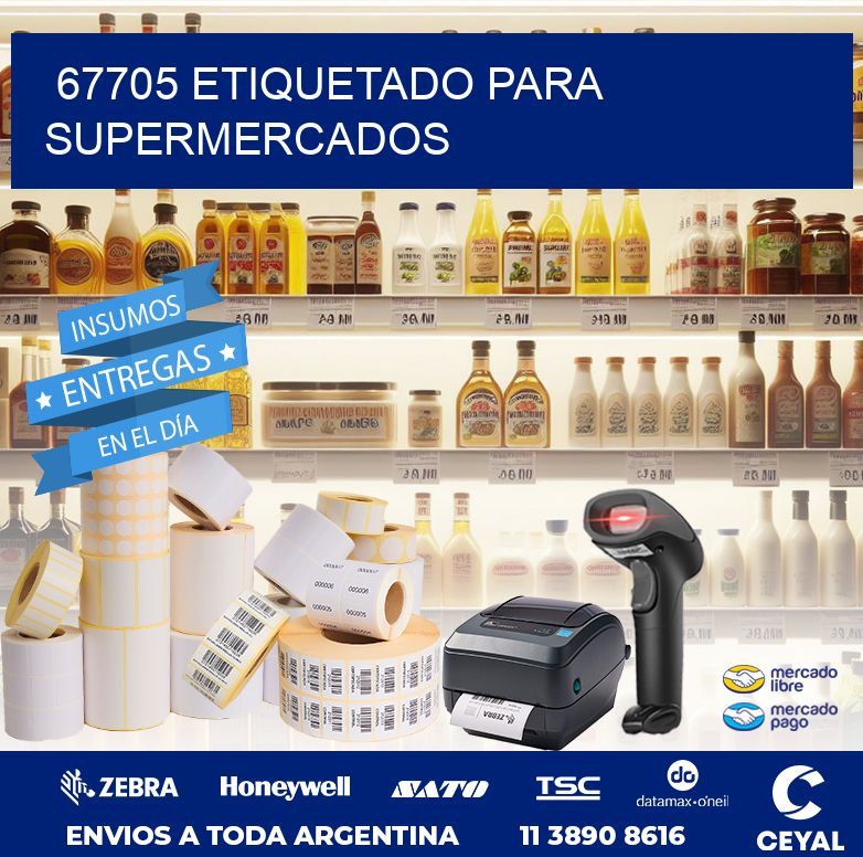 67705 ETIQUETADO PARA SUPERMERCADOS