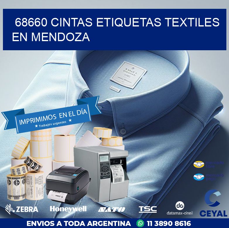 68660 CINTAS ETIQUETAS TEXTILES EN MENDOZA