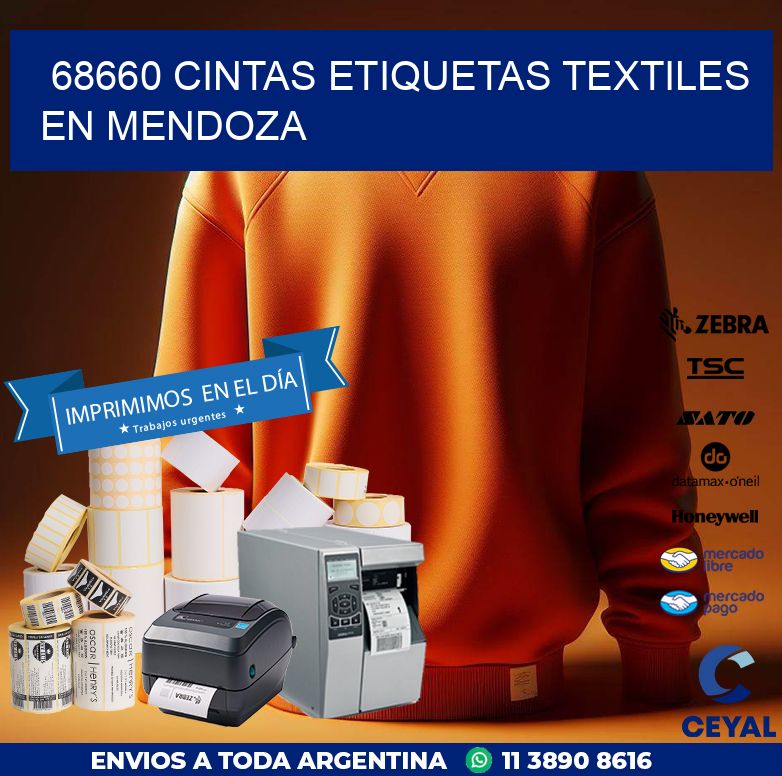 68660 CINTAS ETIQUETAS TEXTILES EN MENDOZA