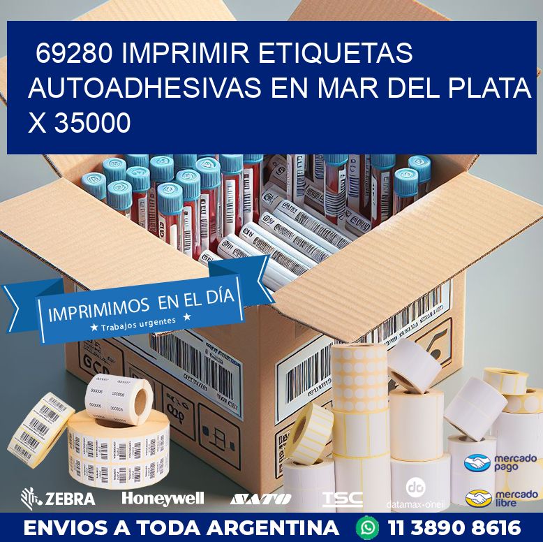 69280 IMPRIMIR ETIQUETAS AUTOADHESIVAS EN MAR DEL PLATA X 35000