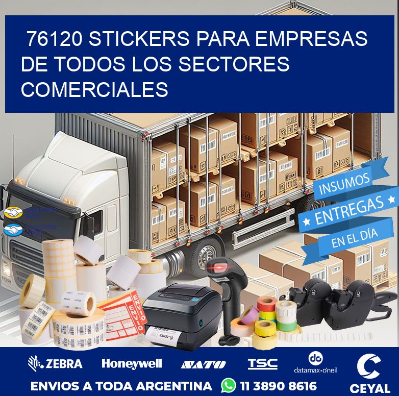 76120 STICKERS PARA EMPRESAS DE TODOS LOS SECTORES COMERCIALES