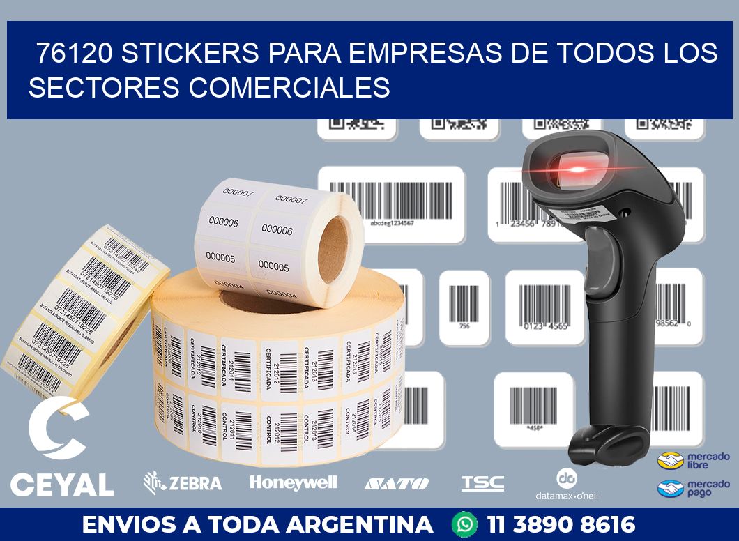 76120 STICKERS PARA EMPRESAS DE TODOS LOS SECTORES COMERCIALES